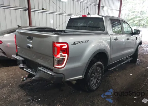 2021 Ford Ranger Xlt из США, поврежденный, VIN 1FTER4EHXMLD36230